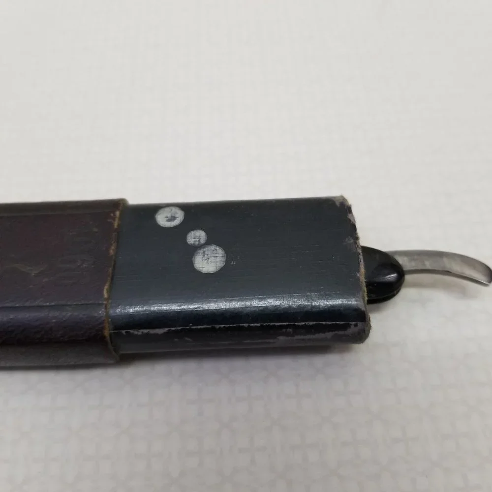 Washington Cutlery Co Germany King Of Whiskers Razor 1066 MILWAUKEE With‎ Case